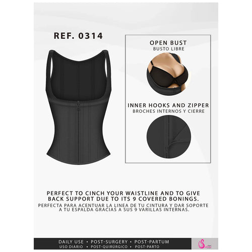 Fajas Salome 0314 | Waist Cincher Trainer Shapewear for women • Powernet