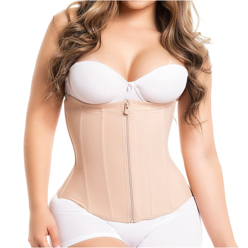 Fajas Salome 0315-1 | Waist Cincher Trainer for Women •  Colombian Body Shaper for Daily Use • Powernet