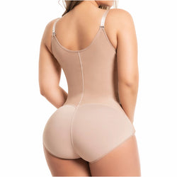 Fajas Salome 0417 | Open Bust Tummy Control Butt Lifter Shapewear for Women •  Hiphugger Daily Use Body Shaper • Powernet