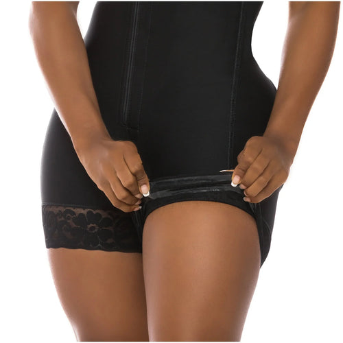 Fajas Salome 0215 | Postpartum Body Shaper after Pregnancy Girdle •  Daily Use Strapless Butt Lifter Shapewear for Dress