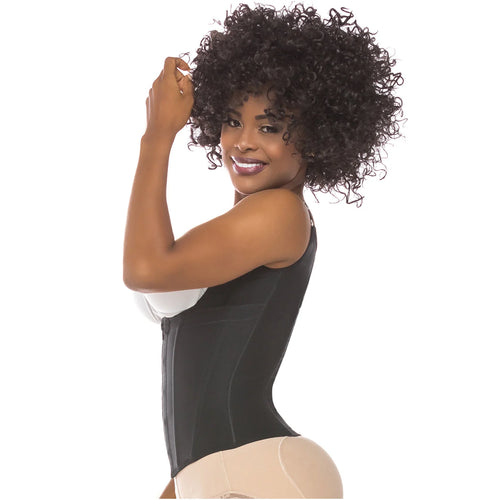 Fajas Salome 0313 | Waist Trainer Vest Tummy Control Compression Garment for Women •  Colombian Body Shaper for Daily Use