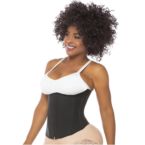 Fajas Salome 0315-1 | Waist Cincher Trainer for Women •  Colombian Body Shaper for Daily Use • Powernet