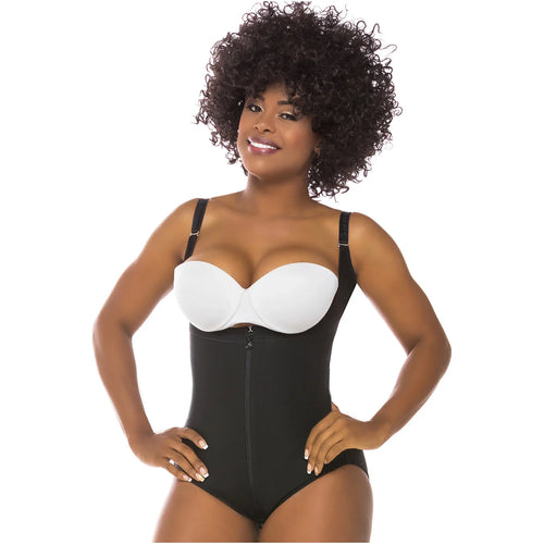 Fajas Salome 0417 | Open Bust Tummy Control Butt Lifter Shapewear for Women •  Hiphugger Daily Use Body Shaper • Powernet