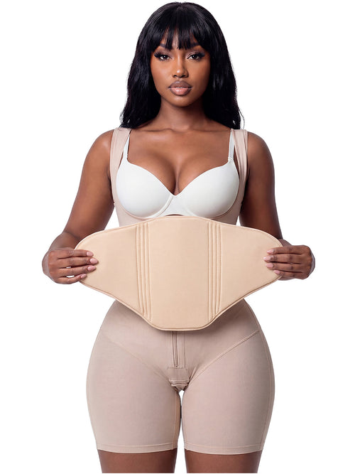Snatched Body 2516 | Tabla Abdominal Envolvente con Protectores Laterales. Recuperación Post-Lipo y Postquirúrgica.