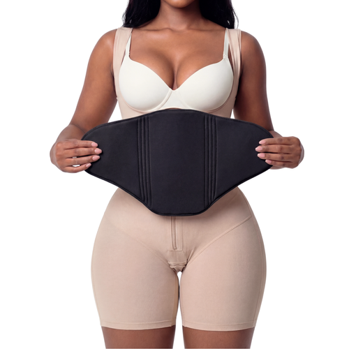 Snatched Body 2516 | Tabla Abdominal Envolvente con Protectores Laterales. Recuperación Post-Lipo y Postquirúrgica.