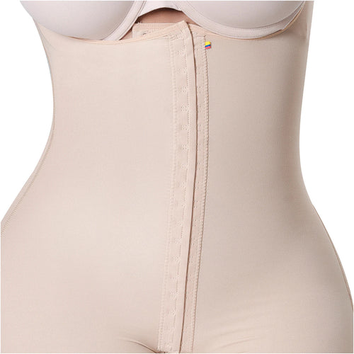 Snatched Body DC0174 | Faja Postquirúrgica STAGE 1. Especial BBL, Lipo & Tummy Tuck. Compresión Suave. Rodilla & Espalda Alta • Recuperación Inmediata