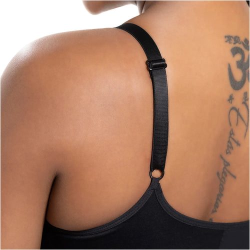 Snatched Body DQ01L3 | Body Moldeador con Brasier Integrado. Microfibra Premium. Control Suave. Inclusivo para Curvas Afro • Uso Diario & Outerwear