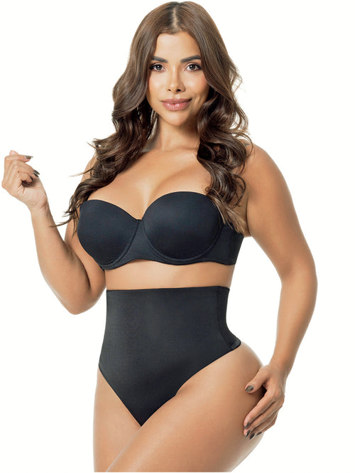 Snatched Body TA01L5X2 | Panty Moldeador de Microfibra. Control Abdomen Tipo Hilo Seamless • Invisible Bajo la Ropa