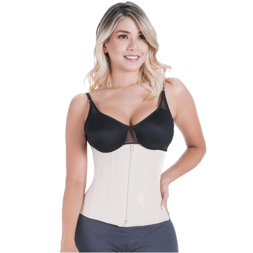 SONRYSE 023ZF | Tummy Control Waist Cincher Open Bust Girdle • Daily Use Garment • Powernet