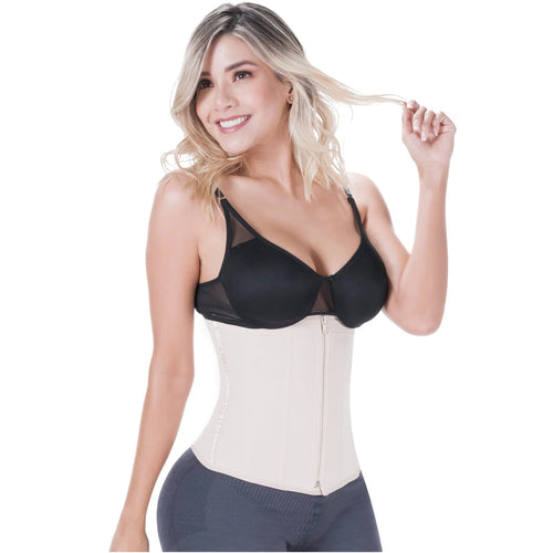 SONRYSE 023ZF | Tummy Control Waist Cincher Open Bust Girdle • Daily Use Garment • Powernet