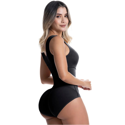 SONRYSE 055ZF | Panty Bodysuit Shapewear with Built-in Bra • Postpartum and Daily Use • Powernet