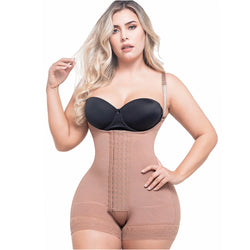 SONRYSE 066 | Colombian Postpartum Bodysuit Shapewear • Butt Lifting Effect & Tummy Control • Powernet