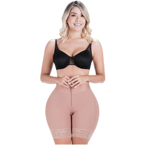 SONRYSE 070ZF | Fajas Colombianas Control Bum Lift Shapewear Shorts • Daily Use • Powernet