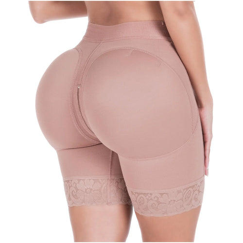 SONRYSE 070ZF | Fajas Colombianas Control Bum Lift Shapewear Shorts • Daily Use • Powernet