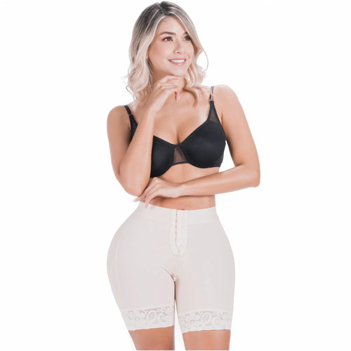 SONRYSE 071BF | Fajas Colombianas Butt Lifting with Tummy Control Shapewear Shorts • Daily Use • Powernet