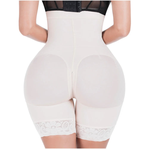 SONRYSE 072BF | Fajas Colombianas Tummy Control Butt Lifting Shapewear Shorts • Daily Use • Powernet