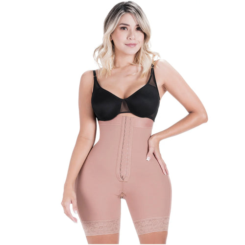 SONRYSE 072BF | Fajas Colombianas Tummy Control Butt Lifting Shapewear Shorts • Daily Use • Powernet