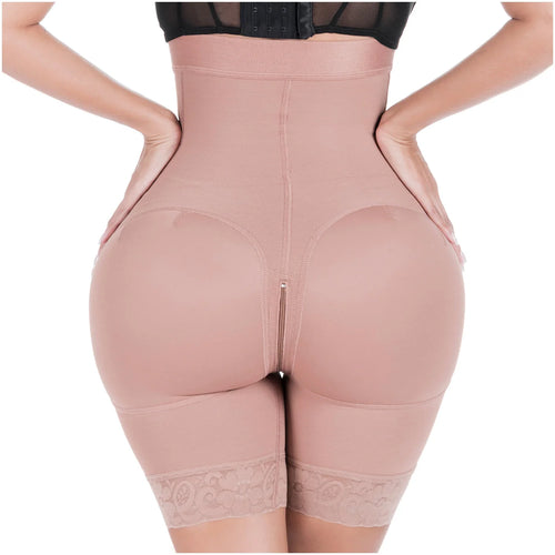 SONRYSE 072BF | Fajas Colombianas Tummy Control Butt Lifting Shapewear Shorts • Daily Use • Powernet