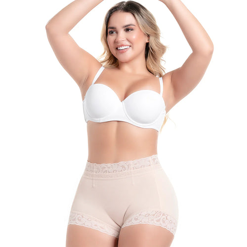 Sonryse 074NC | Short Levanta Cola Colombiano. Control de Abdomen Bajo. Antideslizante. Uso Diario.