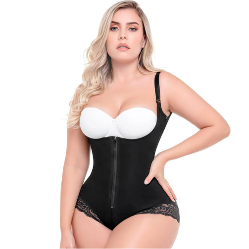 SONRYSE 413ZF | Bodysuit Removable Straps Open Bust