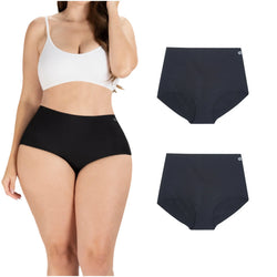 SONRYSE SP620NC | Faja Colombiana. Tipo Panty. Paquete x2. Compresión Media. Cintura Alta. Uso Diario.