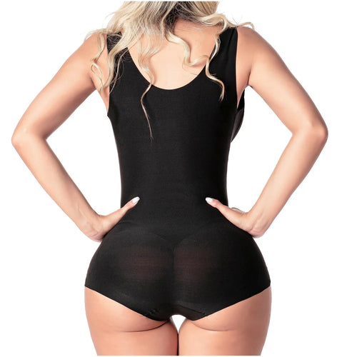 SONRYSE SP23NC | Open Bust Daily Use Bodysuit Tummy Control for Women • Ultra light Microfiber