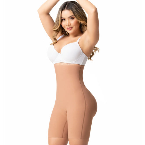 SONRYSE SP42NC | High Waisted Butt Lifter Tummy Control Girdle Short