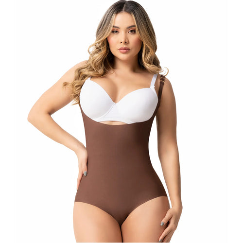 SONRYSE SP45NC | Open Bust Tummy Control Panty Shapewear Bodysuit