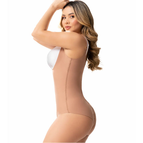 SONRYSE SP45NC | Open Bust Tummy Control Panty Shapewear Bodysuit