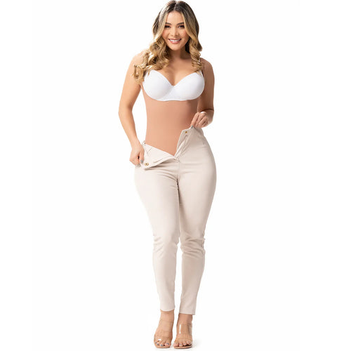 SONRYSE SP45NC | Open Bust Tummy Control Panty Shapewear Bodysuit