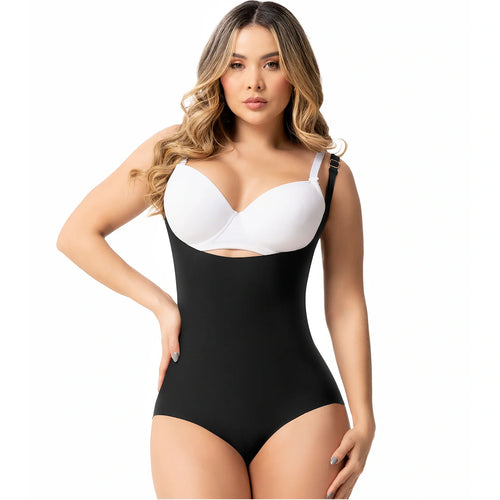 SONRYSE SP45NC | Open Bust Tummy Control Panty Shapewear Bodysuit