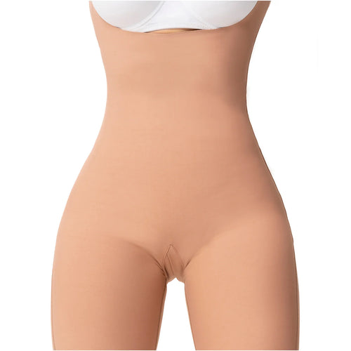 SONRYSE SP46NC | Tummy Control Buttock Lift Shapewear Bodysuit Open Bust & Mid-thigh