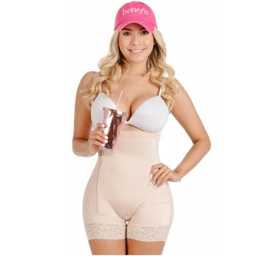 SONRYSE TR46ZL | Tummy Control Bodysuit Shapewear • Daily Use & Dress Nightout• Triconet