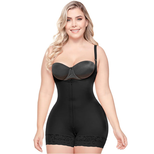 SONRYSE TR96ZF | Colombian Butt Lifter Shapewear Bodysuit • Dress Nightout and Daily Use • Triconet