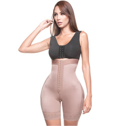 SONRYSE TR72BF | Faja Colombiana. Tipo Short. Compresión Media. Cintura Extra Alta. Uso Diario • Triconet.