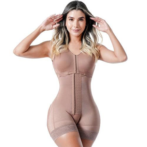 SONRYSE TR86BF | Colombian Built in Bra Tummy Control Shapewear for Women • Daily  and Post Surgery Use Girdle • Triconet