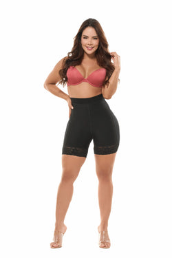 Fajas Salomé 316-2 | Short Levanta Cola Natural tipo Faja Moldeadora de Uso Diario con Control Suave