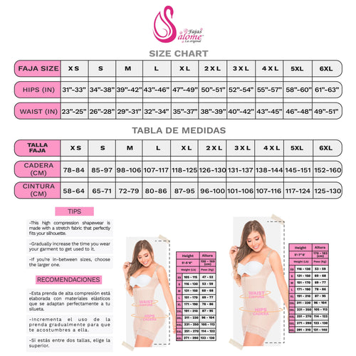 Fajas Salome 0417 | Open Bust Tummy Control Butt Lifter Shapewear for Women •  Hiphugger Daily Use Body Shaper • Powernet