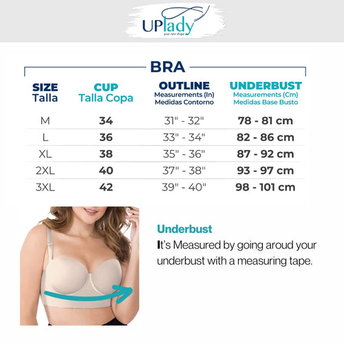 UpLady BRA-8545 | High Support Seamless Everyday Bra