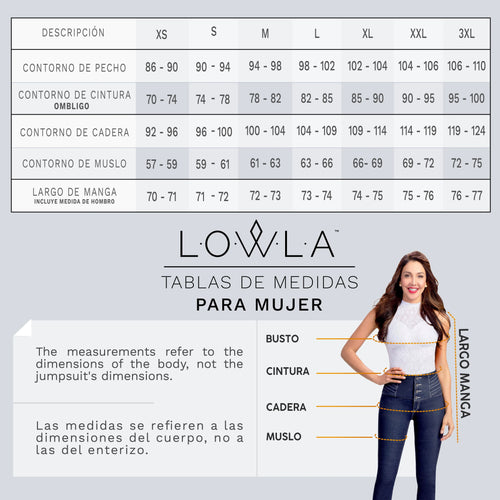 LOWLA 21846 | Jean Colombiano Levanta Glúteos para Mujer – Ajuste Perfecto, Moldea Tu Figura y Realza Tus Curvas