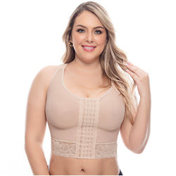 UpLady BRA-7581 | Post Op High Compression Waist Length Posture Corrector Bra