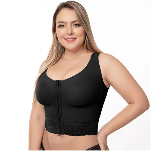 UpLady BRA-7581 | Post Op High Compression Waist Length Posture Corrector Bra