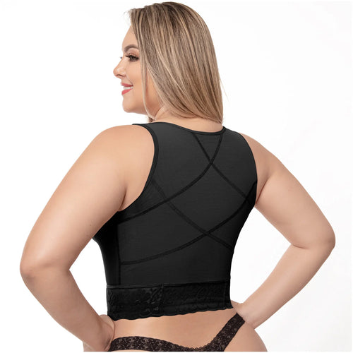 UpLady BRA-7581 | Post Op High Compression Waist Length Posture Corrector Bra