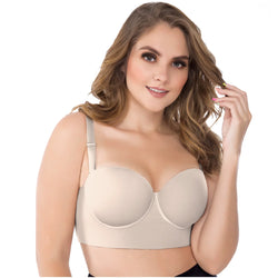 UpLady BRA-8034 | Firm Control Strapless Bra for Women • Powernet