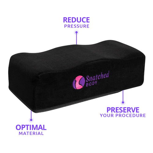 Snatched Body | Almohada Suave para BBL Snatched Body | Soporte y Comodidad Premium para la Recuperación Post-Operatoria